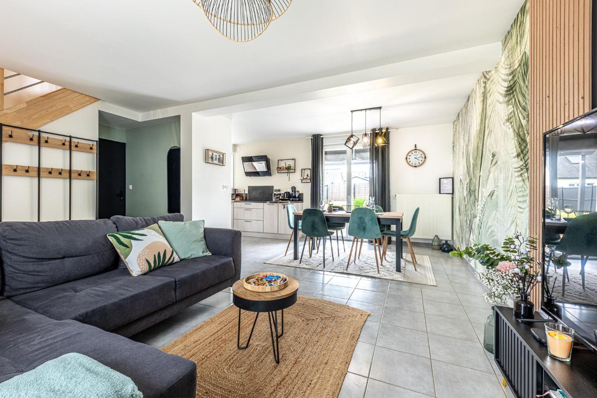 Maison Familiale 6 Personnes Miniac-Morvan Buitenkant foto